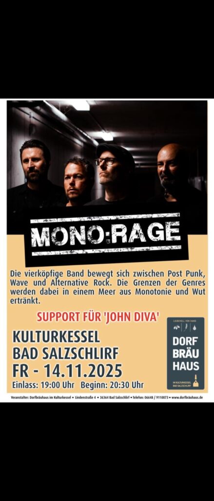 Flyer Support John Diva